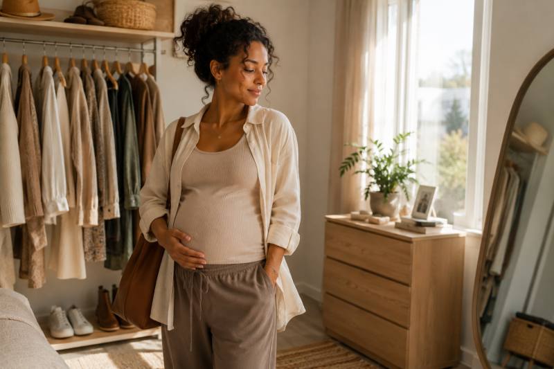 Building a second trimester maternity wardrobe