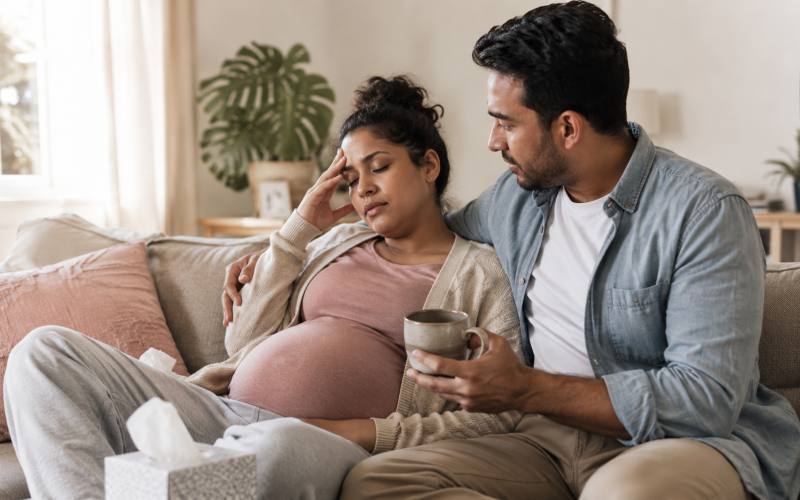 Partner providing pregnancy support - how dads can help during pregnancy