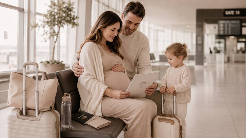 Travelling while pregnant in the first trimester
