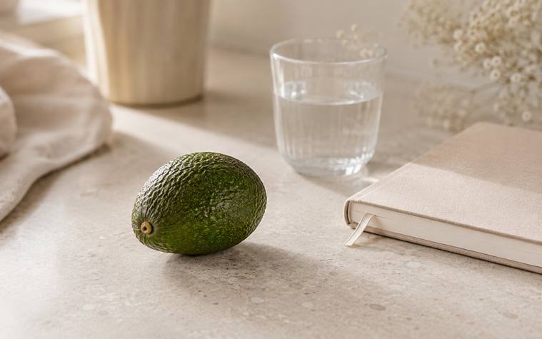 Your baby at 16 weeks, about the size of an avocado