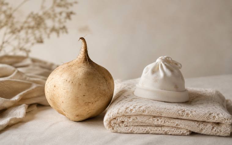 Your baby at 32 weeks, about the size of a jicama