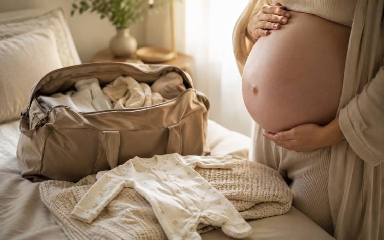 Your baby at 40 weeks, about the size of a small pumpkin